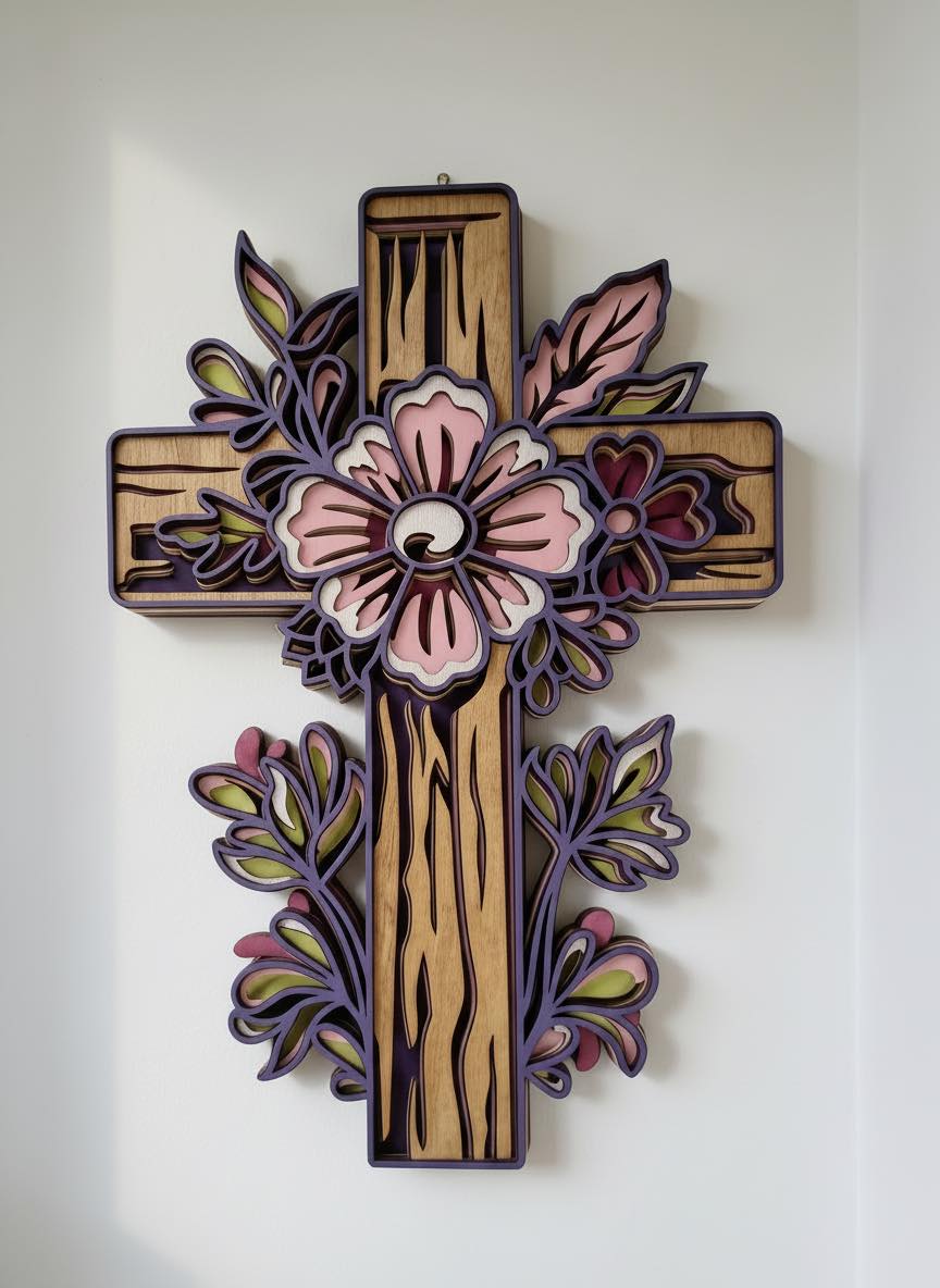 Hibiscus Cross