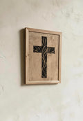 Layered Cross Art